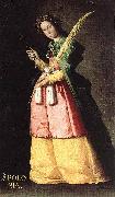 Francisco de Zurbaran Saint Apollonia oil